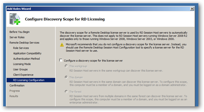 Discovery Scope